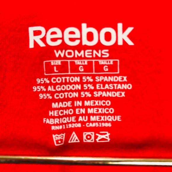 NFL Patriots Raglan long Sleeve Tshirt Sz L Reebok - Picture 4 of 8